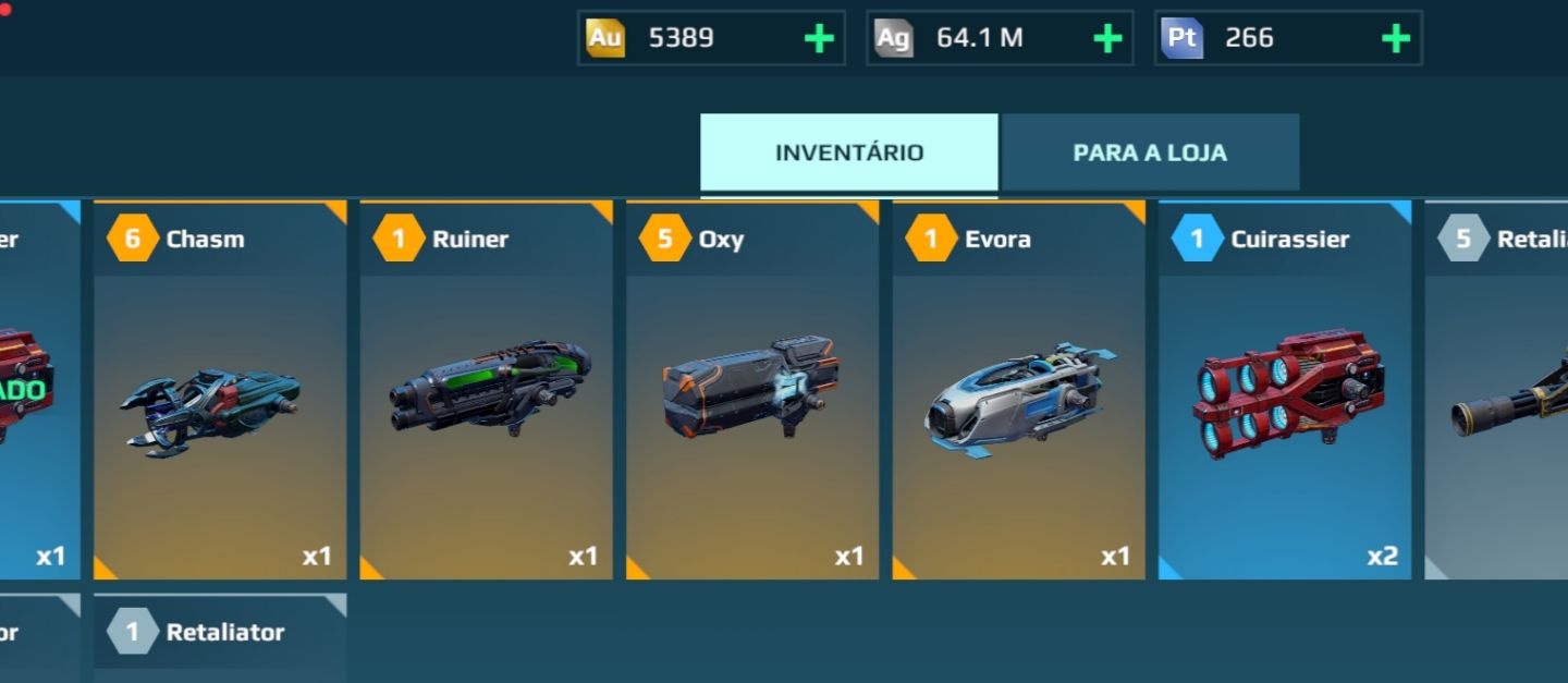 Conta war robots inicial