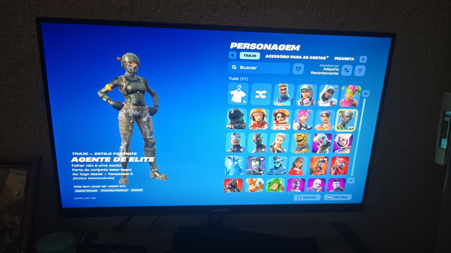 Conta fortnite