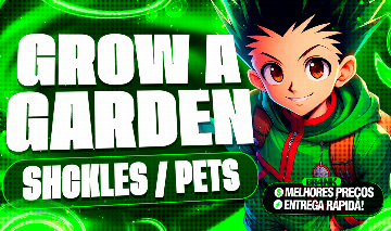 (CHOC COIN E TOKENS) GROW A GARDEN - CASH / PETS E FRUTAS [CRESÇA UM JARDIM]