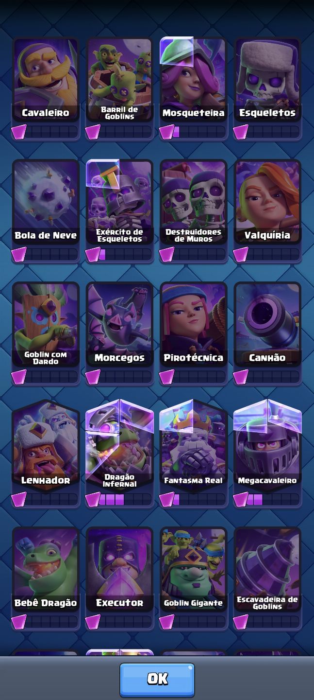 Conta de Clash Royale com 8597 troféus CONTA ANTIGA!!