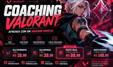 COACHING VALORANT | EVOLUA COM UM JOGADOR IMORTAL
