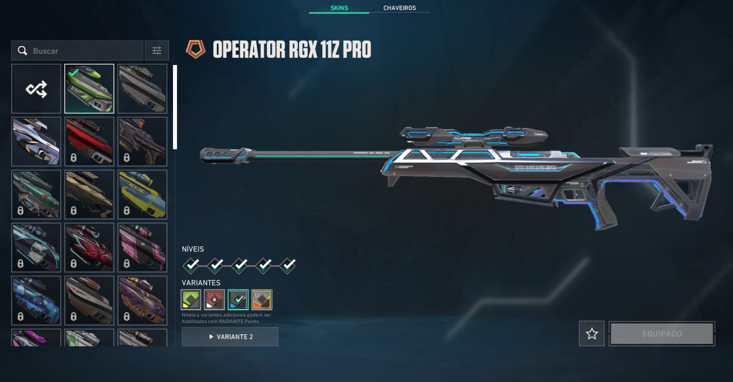 COnta Valorant, 2 skin de faca e muito mais