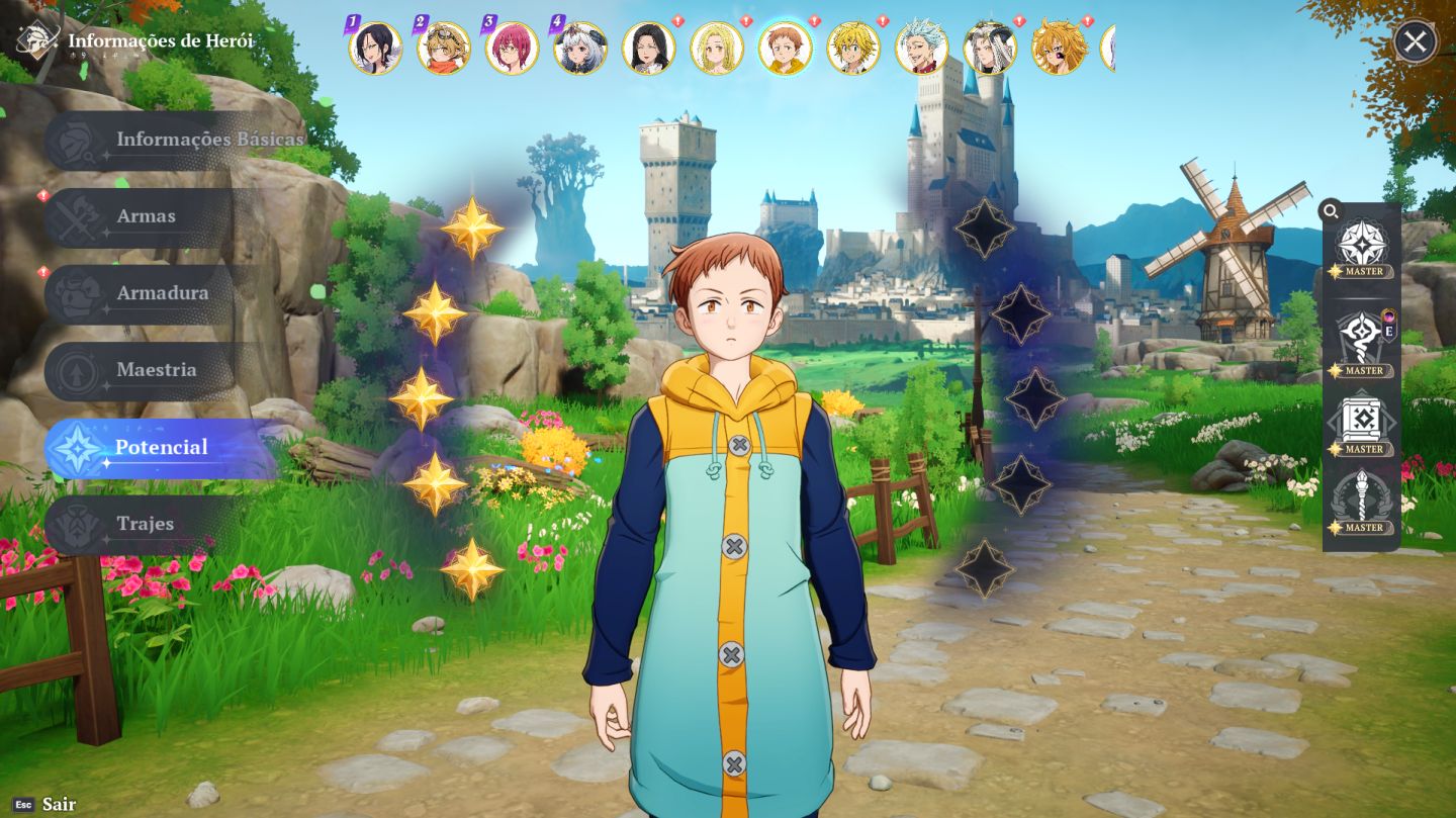The Seven Deadly Sins Origin (CONTA AMERICA)