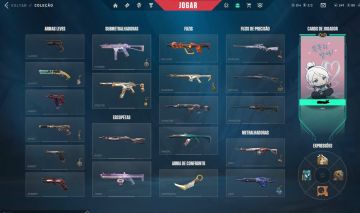 CONTA COM 31 SKINS COMPRADAS