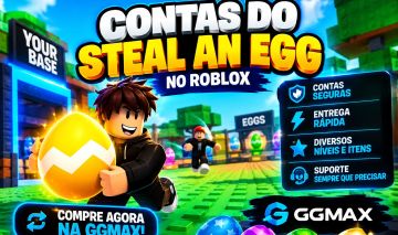CONTAS STEAL AN EGG/ Roube um Ovo - ROBLOX | COM PETS DIVINO