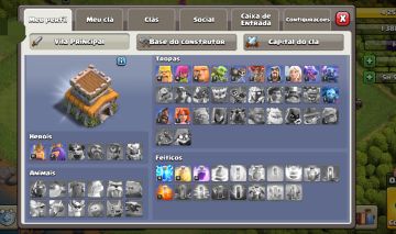 CONTA CLASH OF CLANS - CV 9