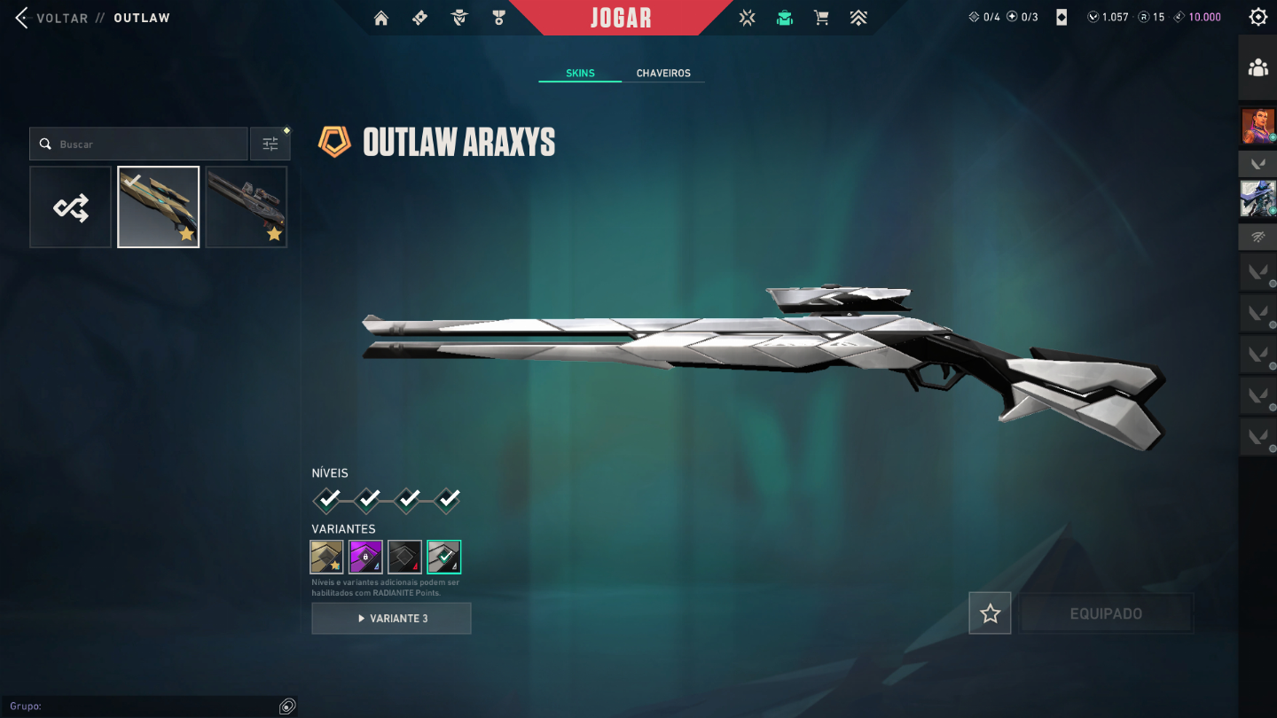 Conta ascendente full acesso com +8k em skins