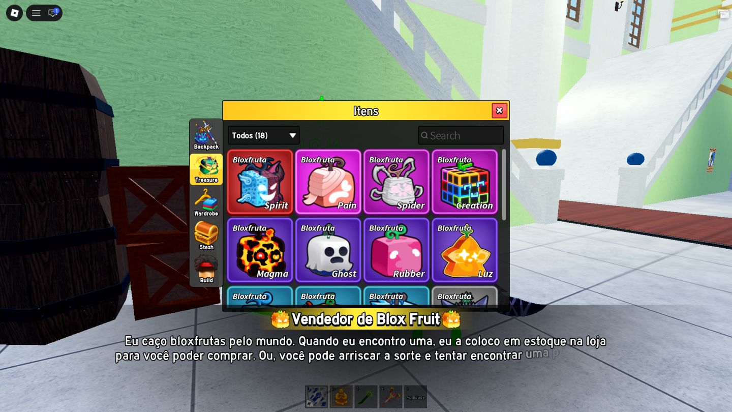 Conta roblox blox fruits