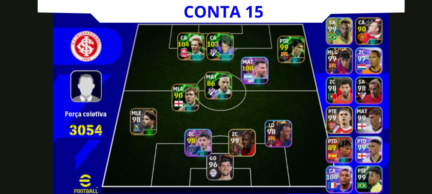 Contas Efootball Iniciais com Épicos/big Times Garantidos! Vol. 02