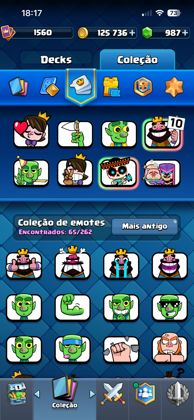 CONTA DE CLASH ROYALE Conta muito bem evoluída!