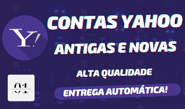 [PREMIUM] CONTAS YAHOO ANTIGAS E NOVAS | POP3 | SMTP | IMAP | ENTREGA AUTOMÁTICA