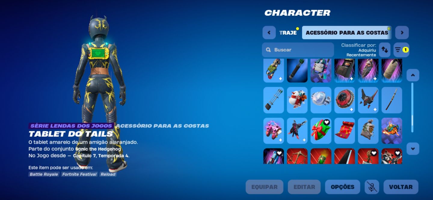 CONTA MUITO BOA DO FORTNITE [ALTERA E-MAIL E NICKNAME]