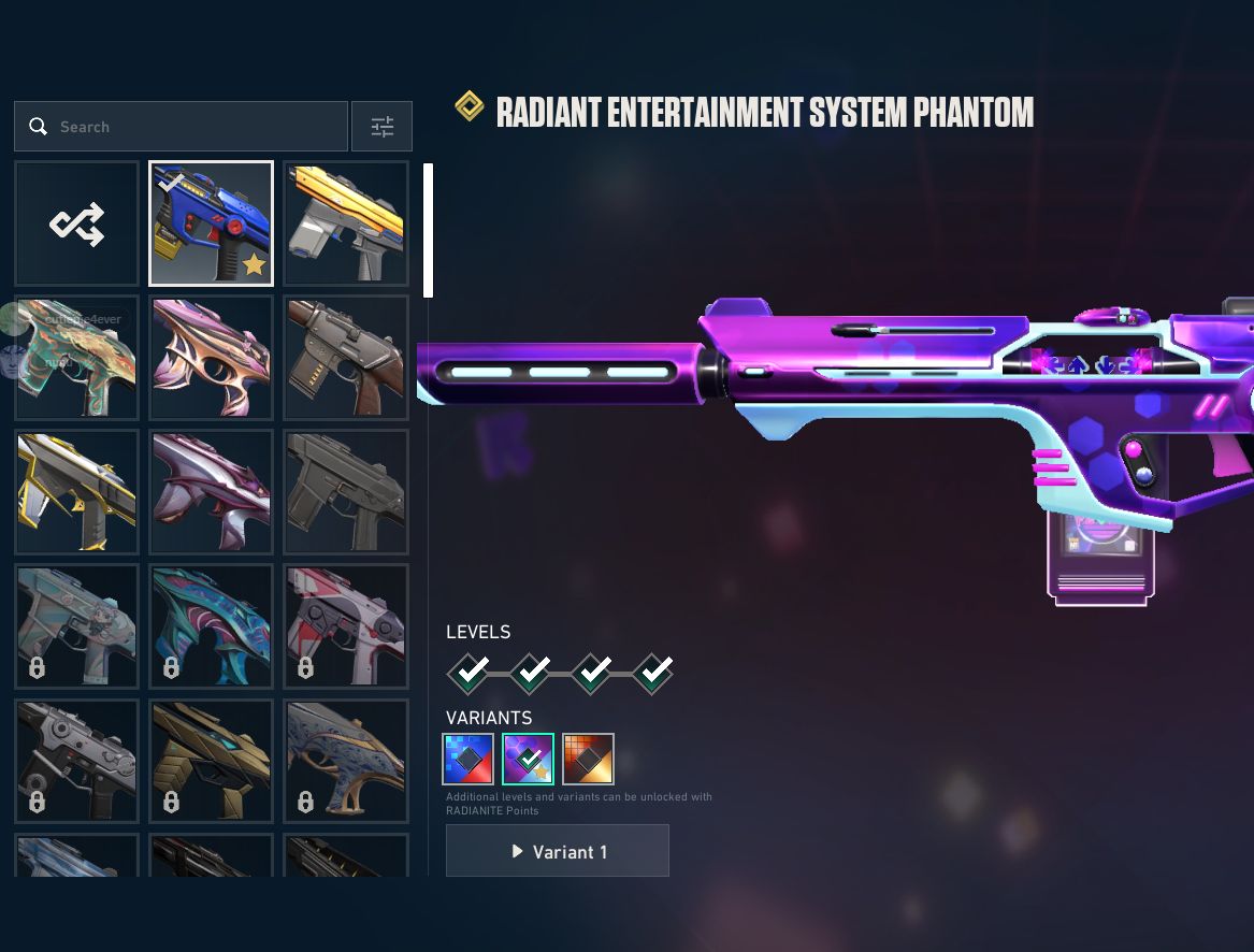Conta lol e valorant com muita skin