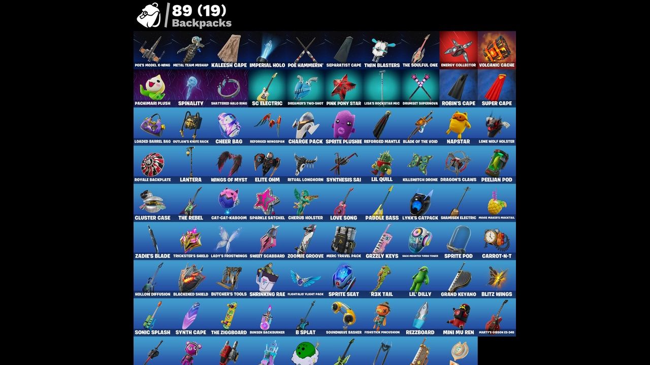 Conta Fortnite 43 SKINS/PERNA LONGA/ Emperor Palpatine/Wookie team leader