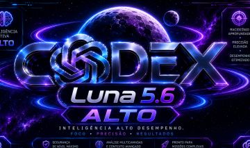Codex Luna 5.6 ALTO Acesso Único de 30 dias
