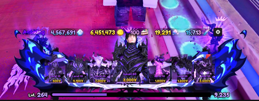 CONTA ANIME VANGUARDS META! - TSJW SHINY + 15K RR + MONARCHS - !!LER DESCRIÇÃO!!