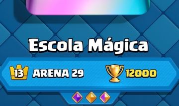 Conta clash Royale com 12.000 troféus (preço negociável)