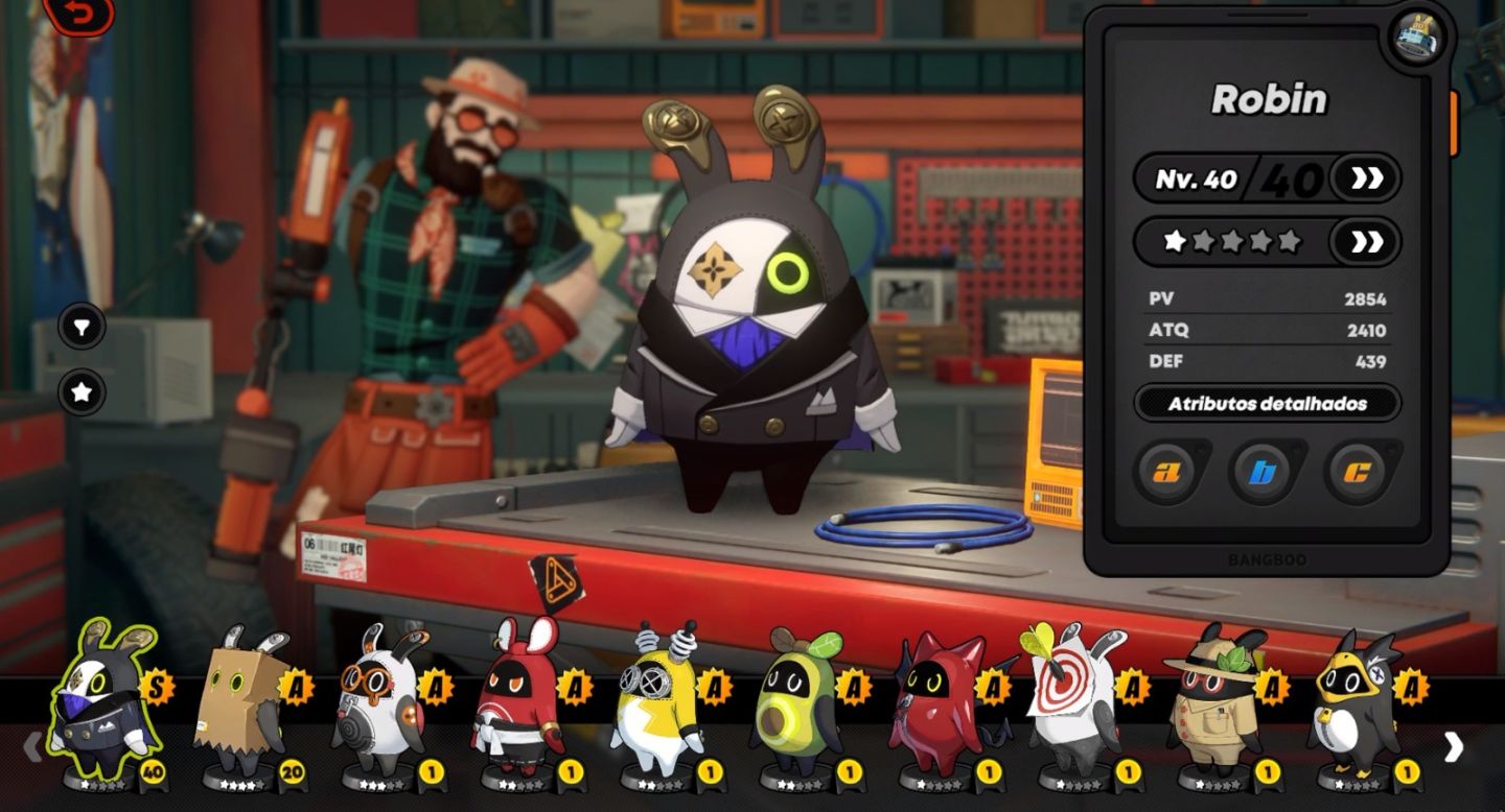 Contas de Zenless Zone Zero com personagens novas