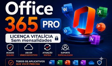 Microsoft 365 Pro Plus | Word, Excel, PowerPoint e Outlook