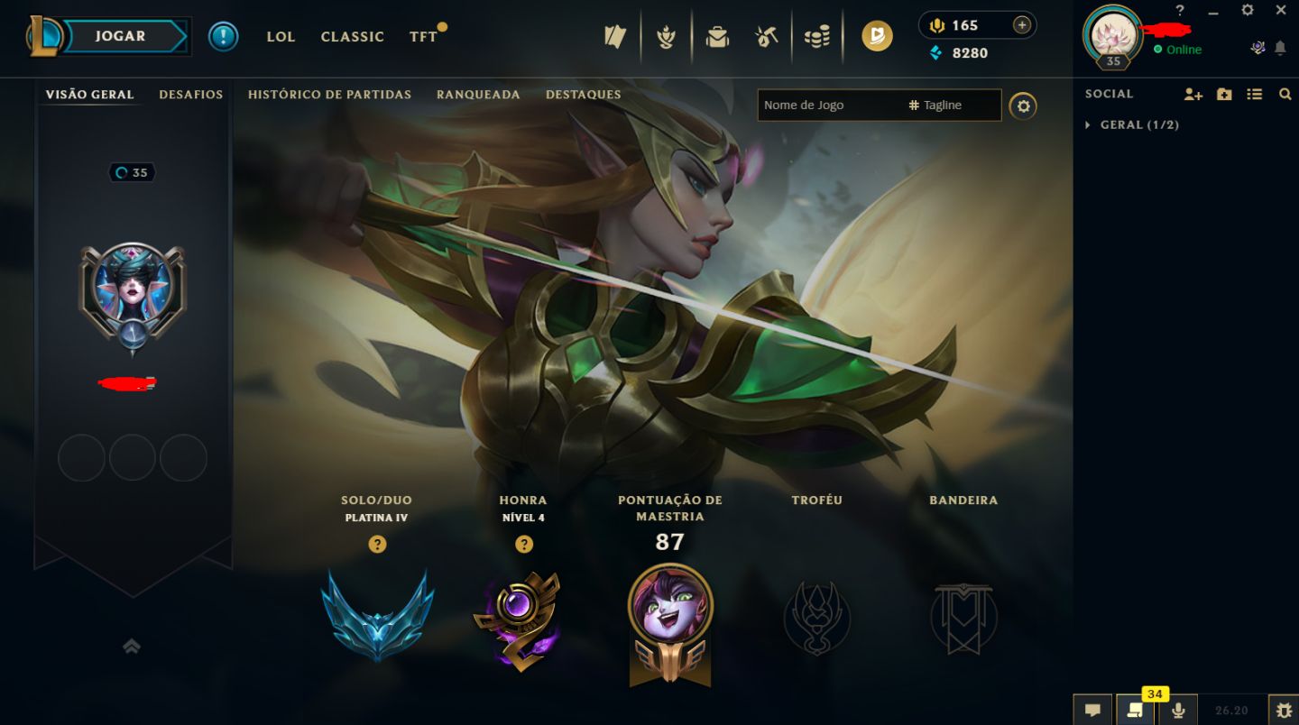[Full Acesso - Criador Único] Handlvl Smurf - SUP - Plat 4 - Ícones Pagos/Borda