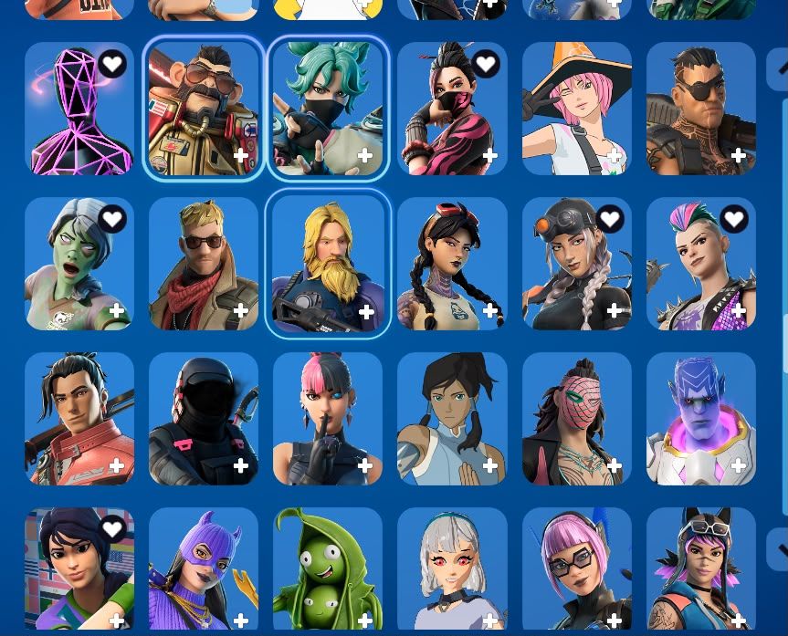 Conta Fortnite com 217 skins !