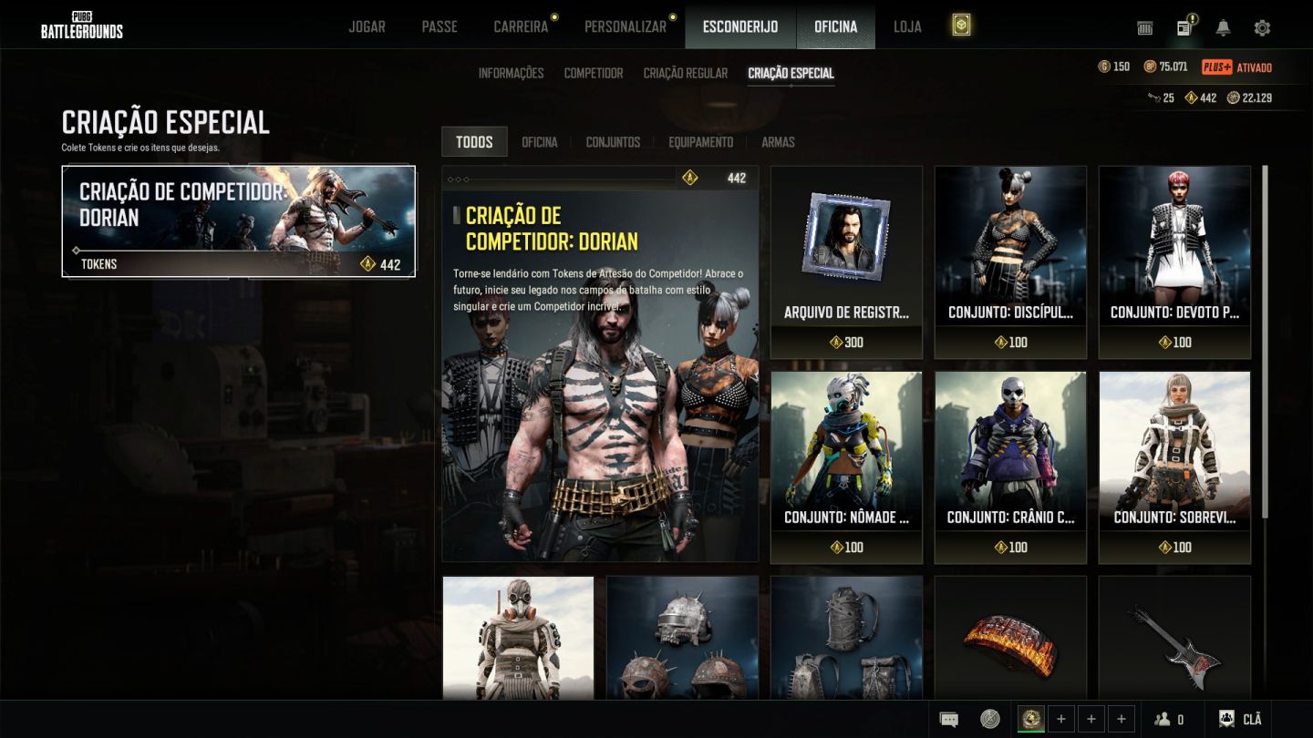 Conta PUBG Mestre | 4+ Skins Progressivas + 2600h Steam lvl 60