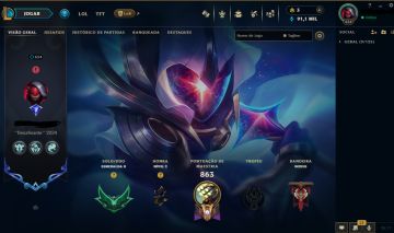 CONTA LEAGUE OF LEGENDS + WILD RIFT