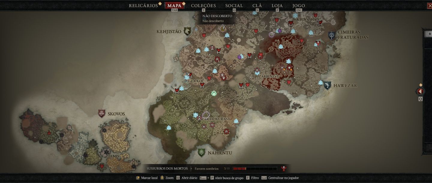 Conta Diablo 4 - 3 Todas DLC /Skins/Bruxo/Paladino/Natispirito