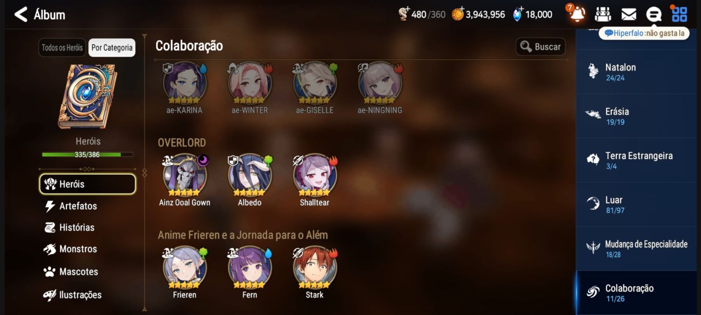 Conta epic seven end game