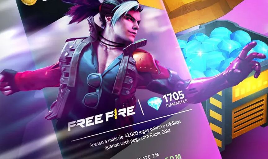 Recarga de diamantes Free Fire + 10% de bônus [MELHOR PREÇO]