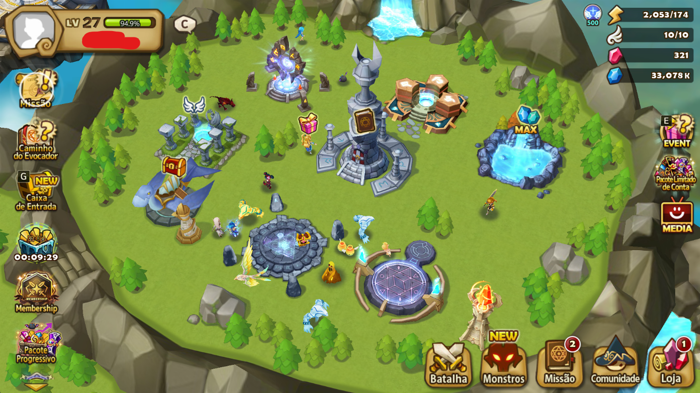 CONTA COM NICKI LD5 + 200+ SUMMONS + START PERFEITO