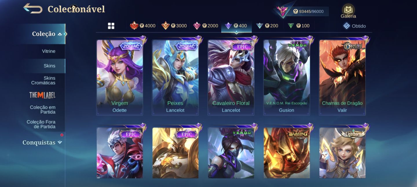PREMIUM | 330 SKINS | CHOU IORI KOF | BEATRIX PRIME | YSS COLLECTOR | 3 LUCKYBOX