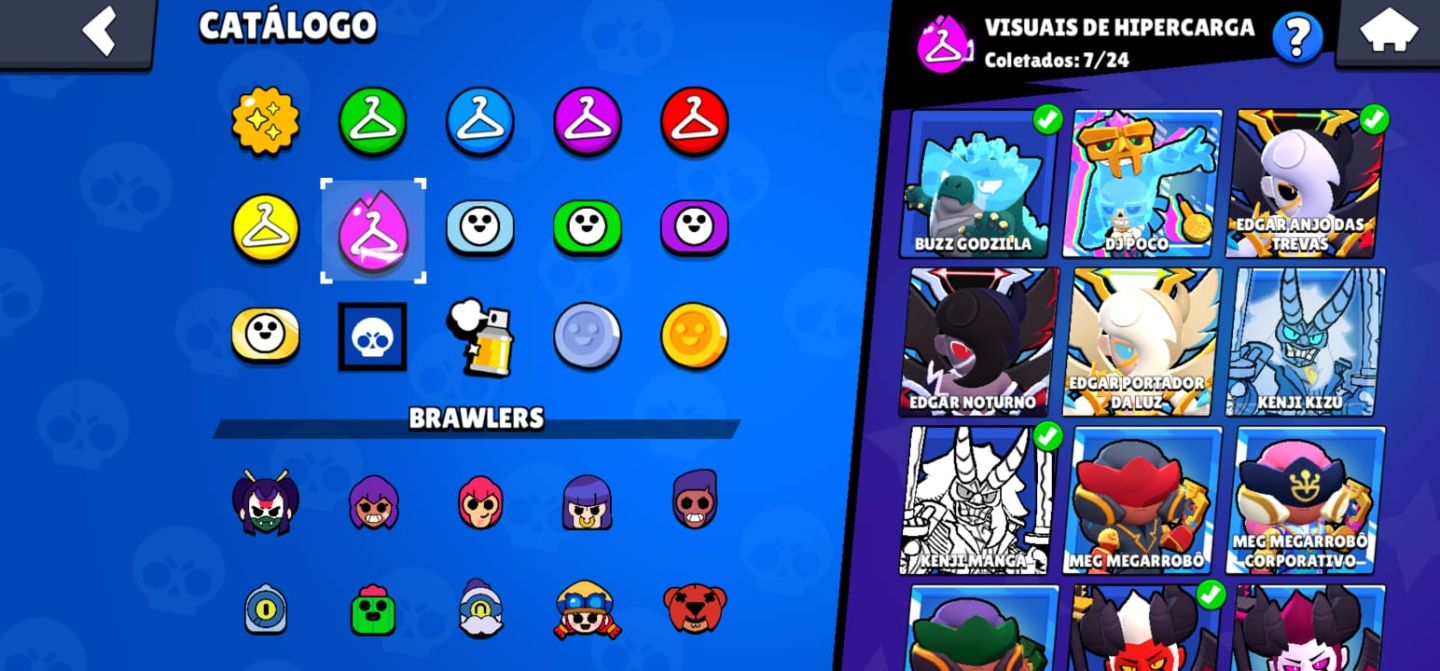 Conta de Brawl stars mestre 3 rara