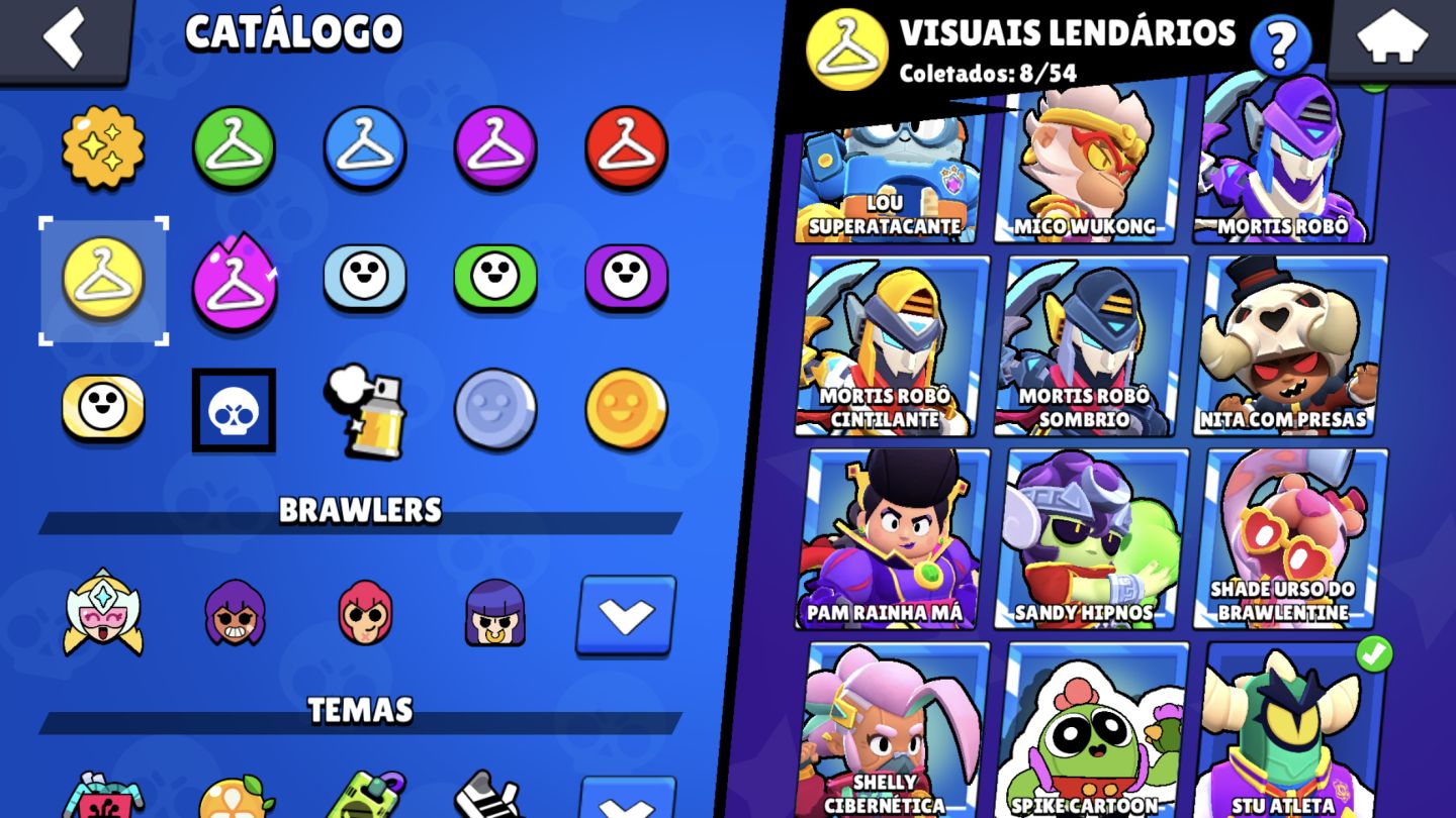 Conta de brawl stars 50k+ barata pra sair rápido