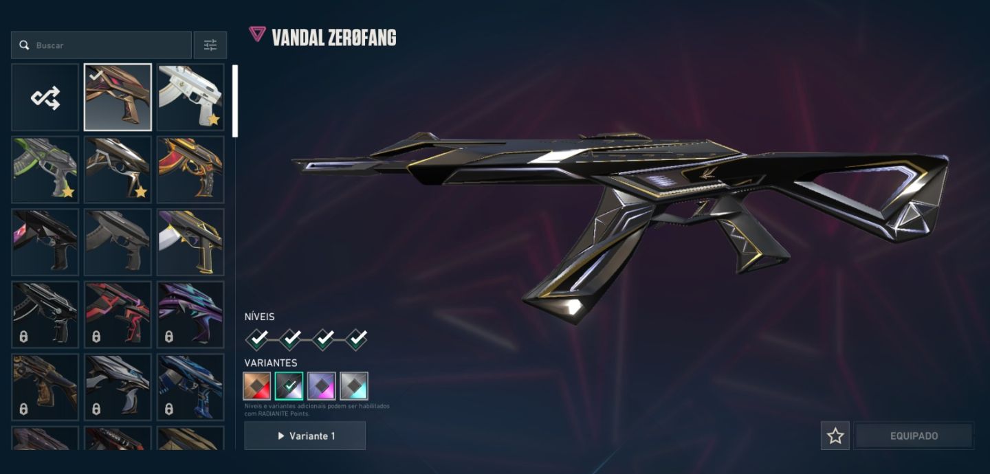 Conta de Valorant muito completa com mais de 2k gasto