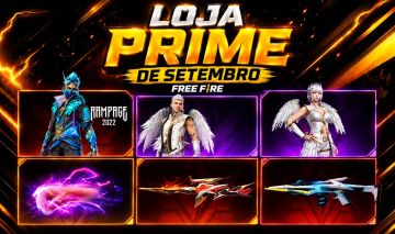 LOJA PRIME SETEMBRO | MENOR PREÇO! | FREE FIRE