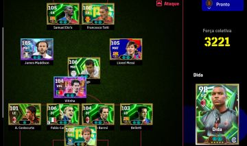 Conta efootball (steam) cech e figo e novo toti e messi e compania