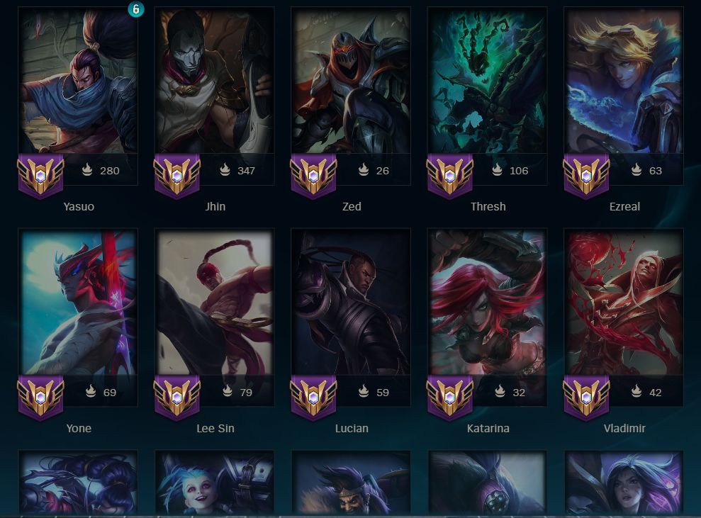 Conta Muito Boa cheia de skins (994skins)