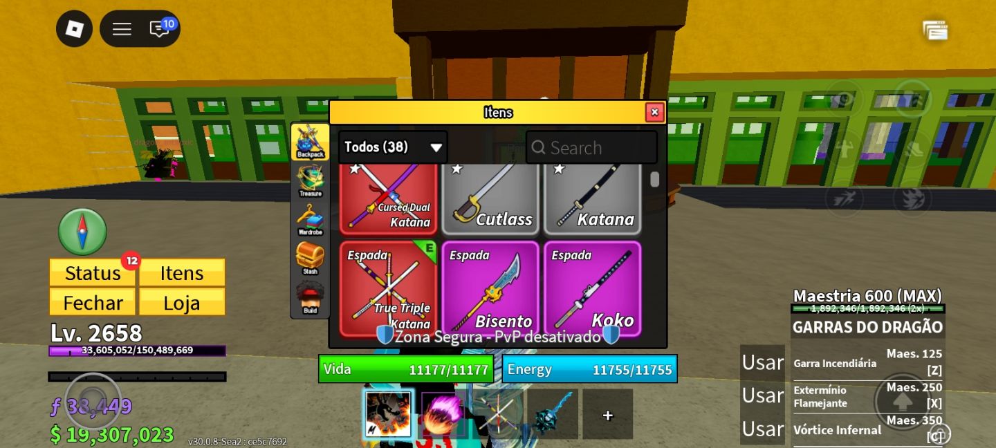 (PROMOÇÃO!!) CONTA BLOX FRUITS BEM COMPLETA... (Promoção)