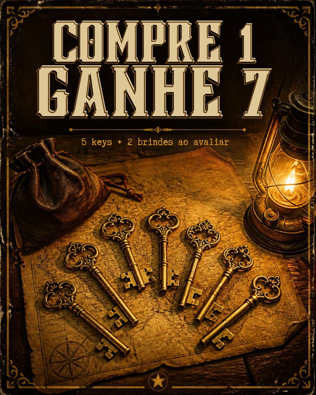 STEAM KEY MISTERIOSA - TESTE SUA SORTE, FORASTEIRO! ENTREGA AUTOMÁTICA