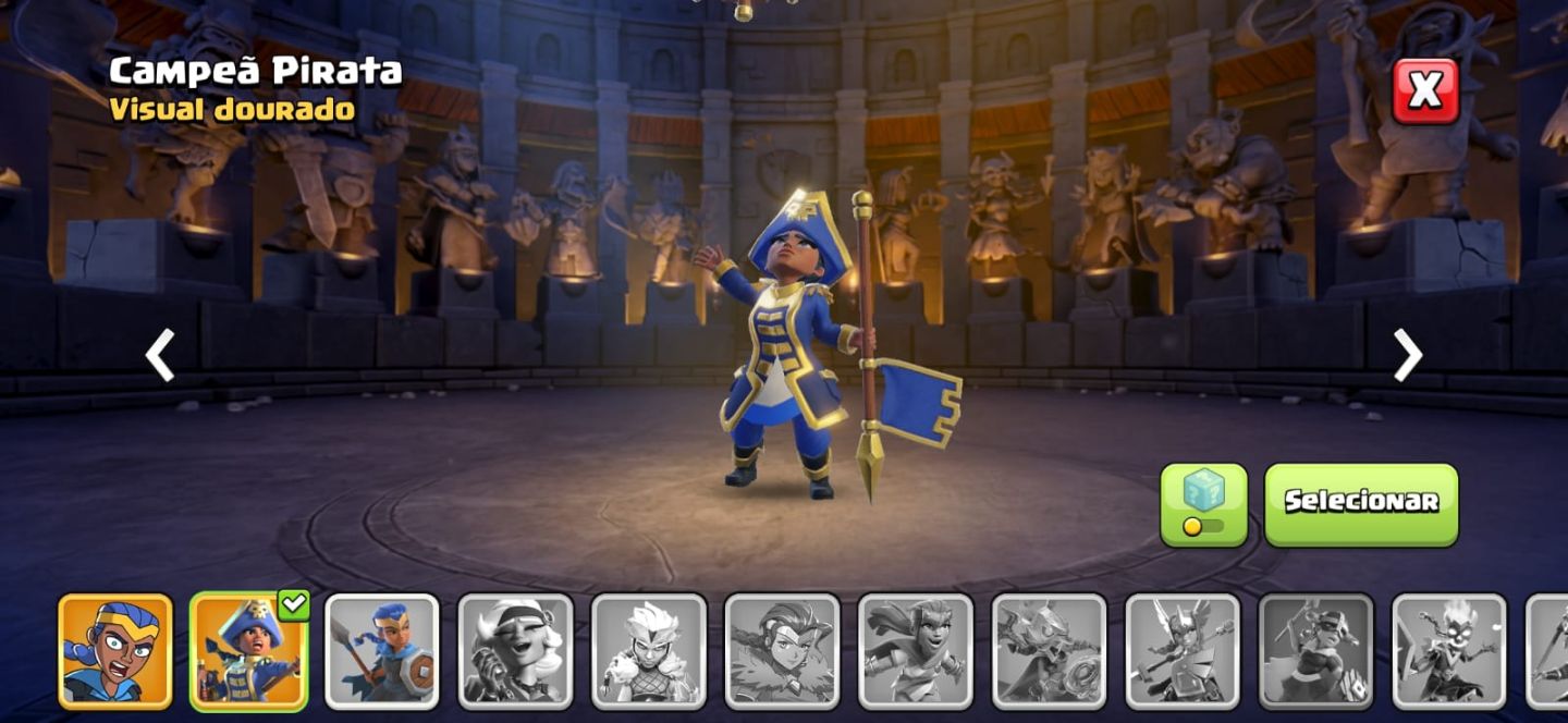 CONTA DE CLASH ROYALE E CLASH OF CLANS