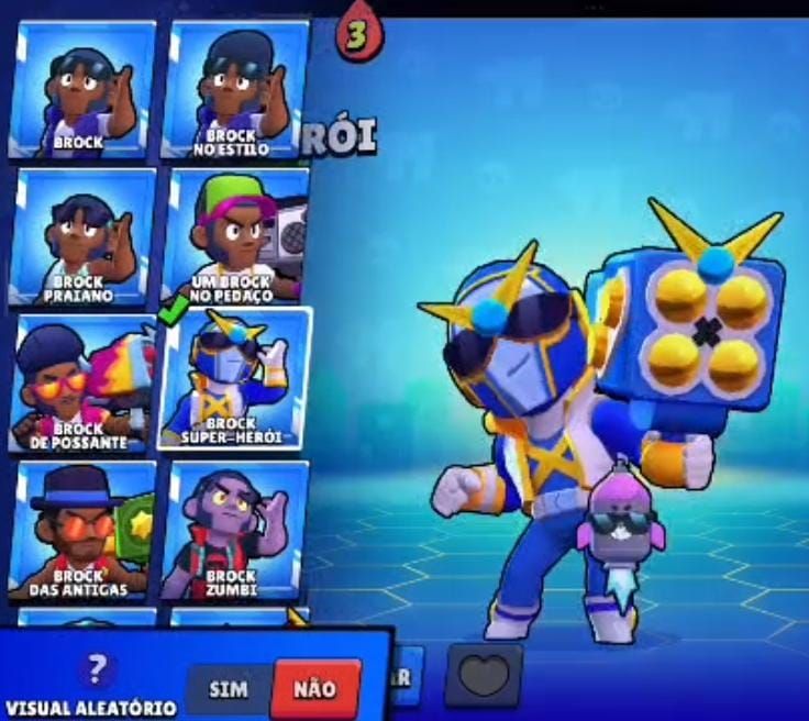 CONTA RARA ANTIGA BRAWL STARS
