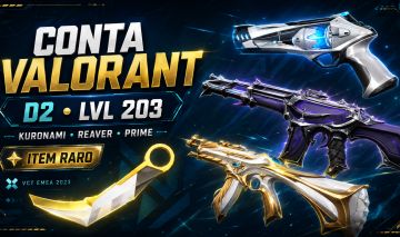 CONTA VALORANT FULL ACESSO | KURONAMI + PRIME + REAVER + KARAMBIT, VCT EMEA 2023