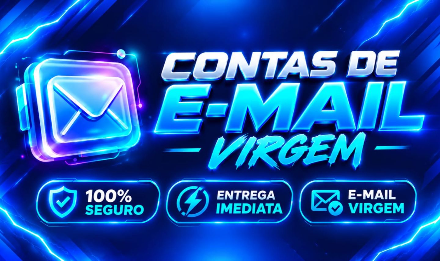 E-MAIL VIRGEM | ACESSO IMEDIATO | ENTREGA AUTOMÁTICA