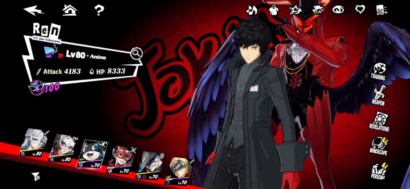 Conta P5X Global S.LV 57 - 28 Personagens 5 estrelas - Conta Endgame