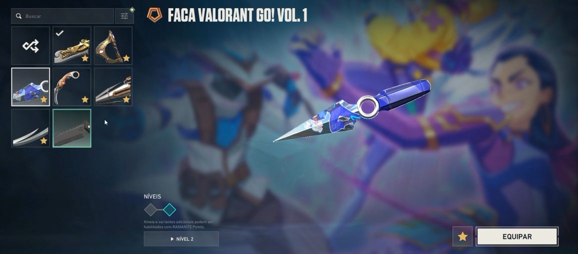 Conta Valorant com skins RARAS - Sem RANK
