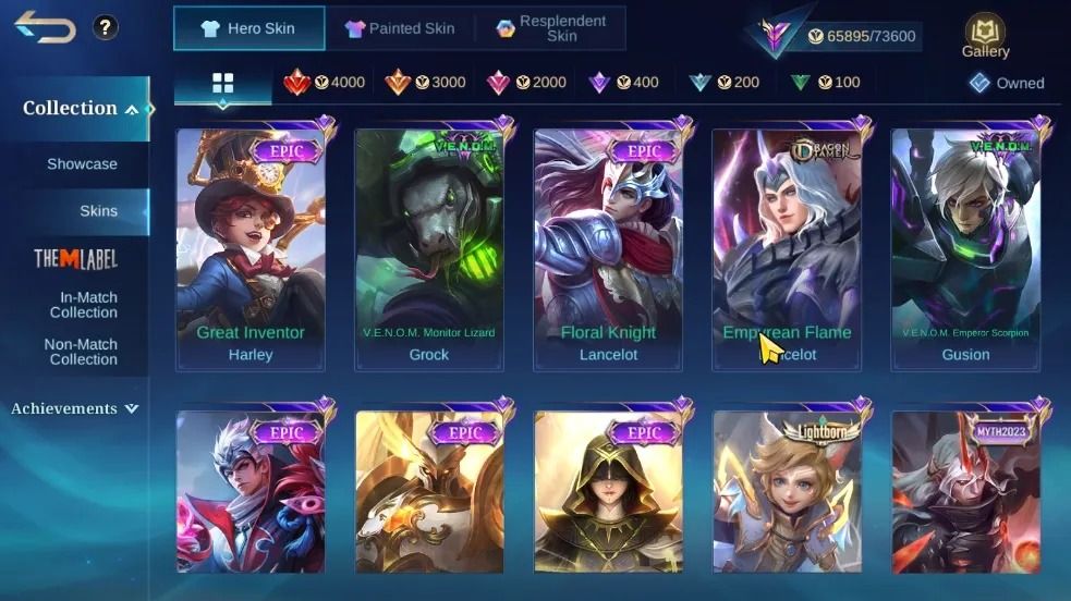 307 SKINS - FULL EMBLEMAS - FULL HEROIS