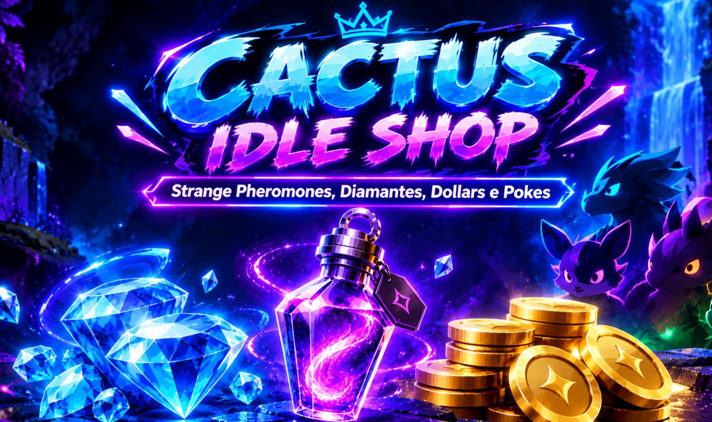 POKE IDLE WORLD (PIW) - PHEROMONES, PACOTE DE DIAMANTES, BOSS TOKENS E POKEMONS
