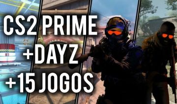 Conta steam Cs2 prime dayz + jogos