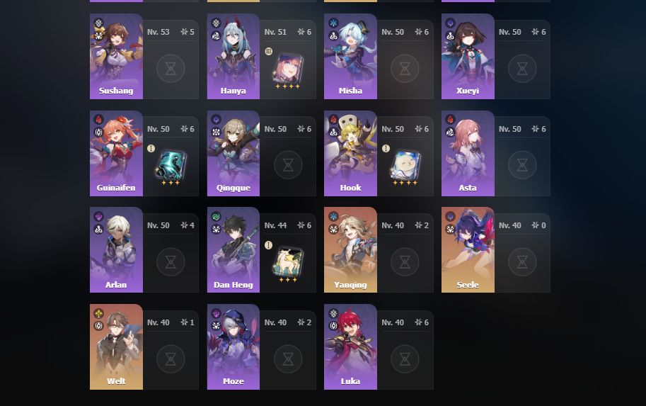 Conta genshin impact + conta de honkai star, rail Ar maximo